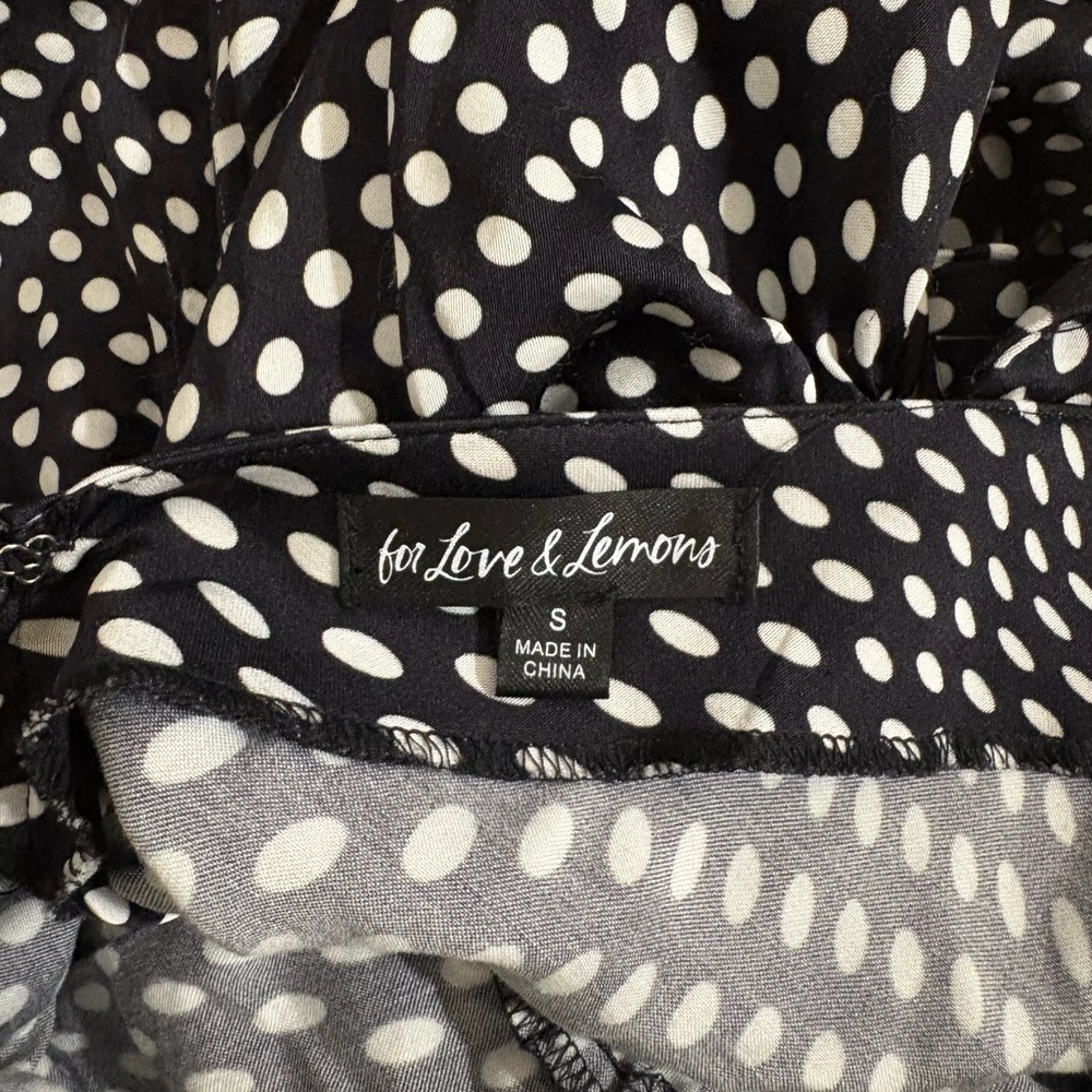For Love & Lemons Beth Polka Dot Midi Dress - Picture 4 of 8